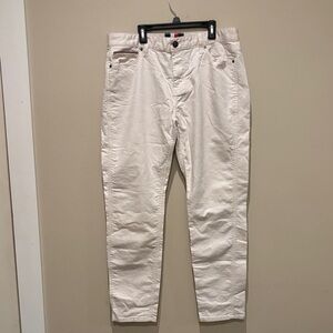 Tommy Hilfiger Navy White Red Trim Logo Waistband